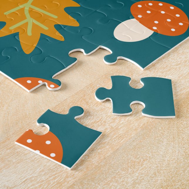 Personalized Fall Jigsaw Puzzle (Side)