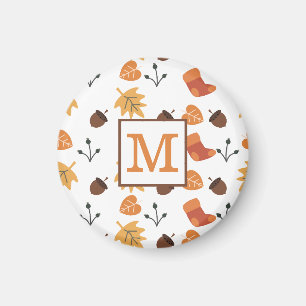 Personalized Fall Magnet