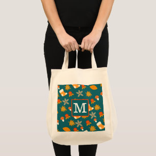 Personalized Fall Tote Bag