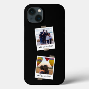 Personalized Family 4 Photo Custom Collage iPhone 13 Case