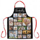 Personalized FAMILY CHEF 18 Photo Collage Black