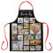Personalized FAMILY CHEF 18 Photo Collage Black