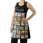 Personalized FAMILY CHEF 18 Photo Collage Black