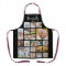 Personalized FAMILY CHEF 18 Photo Collage Black
