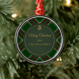 Personalized Family Christmas Ornament