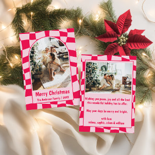 Personalized Family Christmas Photo Card