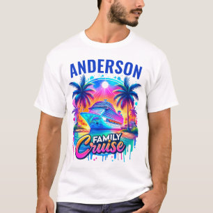 Personalized Family Cruise Vacation T-Shirts