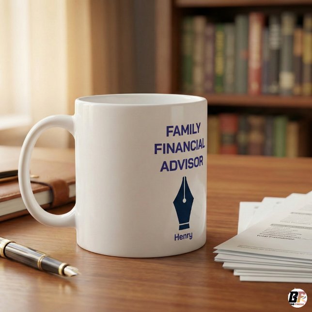 Personalized Family Financial Advisor Coffee Coffee Mug (Creator Uploaded)