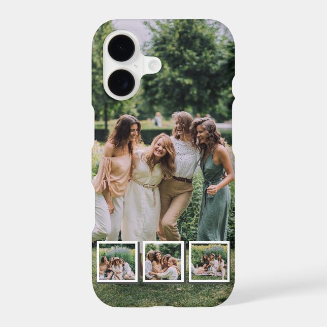 Personalized Family & Friends 4 Photo (Back)