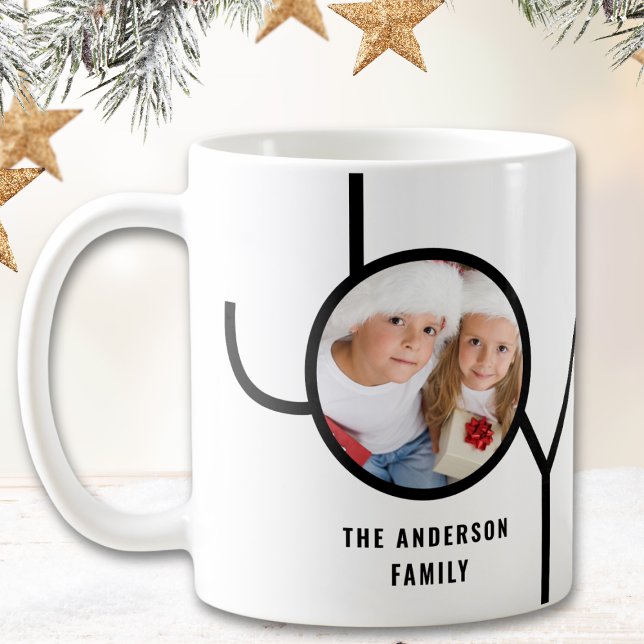 Personalized Family Holiday Christmas Photo  Coffee Mug (Creator Uploaded)