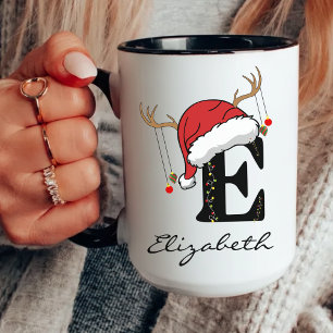 Personalized Family Holiday Mug for Couples or Her