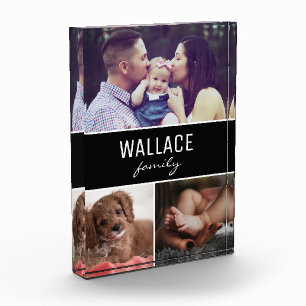 Personalized Family last name multiple photos