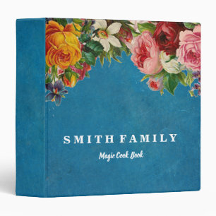 Personalized Family Magic Recipe Cookbook Binder