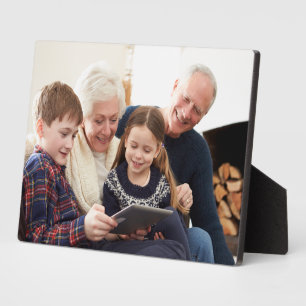 Personalized Family Memories Grandparent Photo Plaque