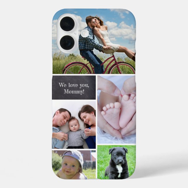 Personalized Family Memories Photo collage Case-Mate iPhone Case (Back)