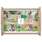 Personalized Family Monogram Initial Photo Collage