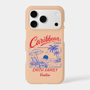 Personalized Family Name Caribbean Summer Vacation