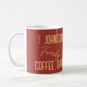 Personalized Family Name Coffee Coffee Mug