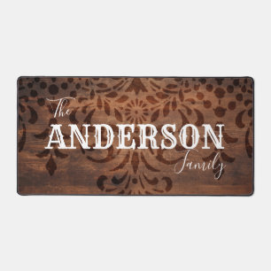 Personalized Family Name Desk Mat