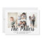 Personalized Family Name Holiday 4 Photo Collage