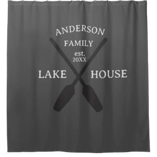 Personalized Family Name Lake House 