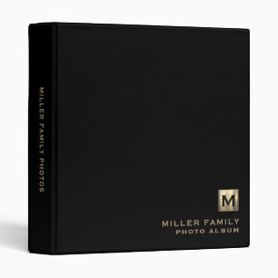 Personalized Family Name Photo Album Binder