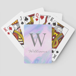 Personalized Family Name Playing Cards