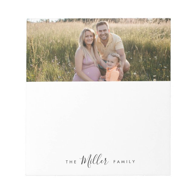 Personalized Family Notepad (Front)