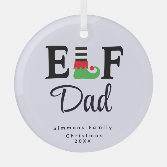Personalized Family Ornament - Custom Keepsake (Front)
