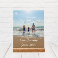 Personalized Family Photo and Text