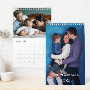 Personalized Family Photo Calendar