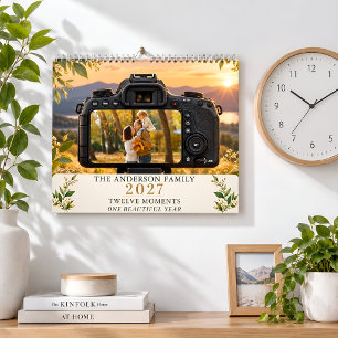 Personalized Family Photo Calendar 2027