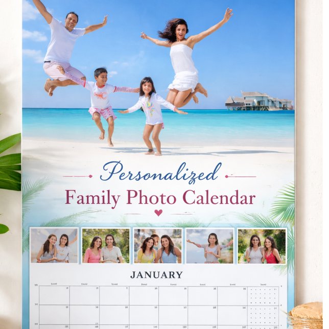 Personalized Family Photo Calendar Custom Picture (Creator Uploaded)