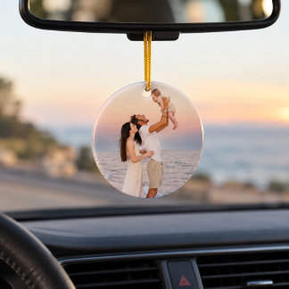 Personalized Family Photo Christmas Ornament