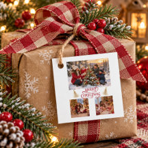 Personalized Family Photo Collage Christmas