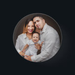 Personalized Family Photo Custom   1 Inch Round Button<br><div class="desc">Personalized Family Photo Custom button</div>