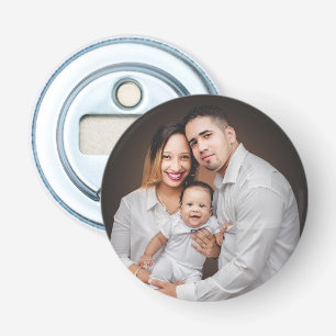 Personalized Family Photo Custom Bottle Opener