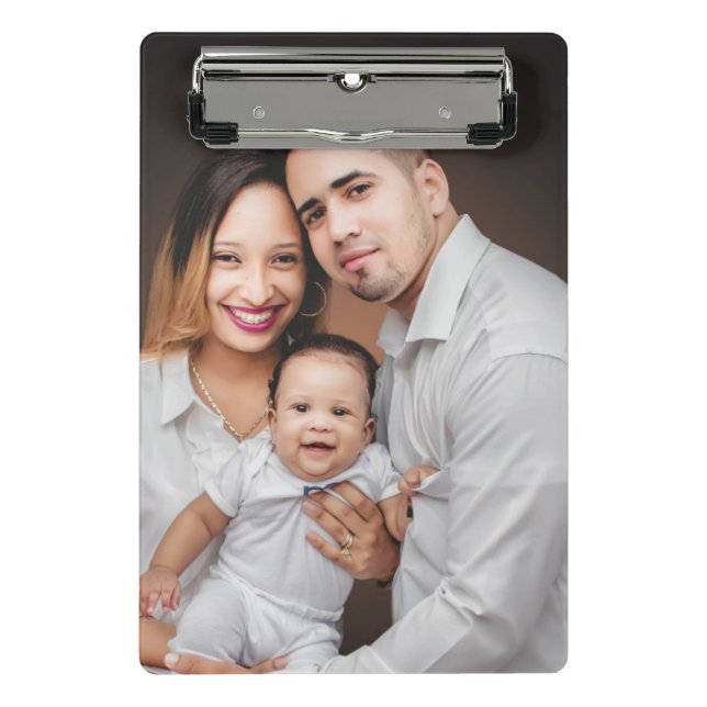 Personalized Family Photo Custom  Mini Clipboard (Front)