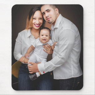 Personalized Family Photo Custom Mouse Pad