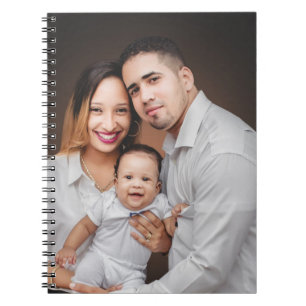 Personalized Family Photo Custom  Notebook