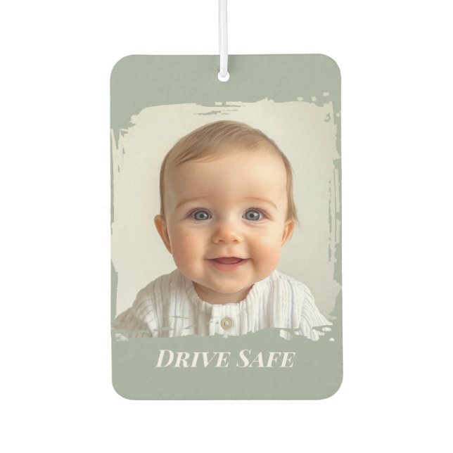 Personalized Family Photo — Double-Sided | Car Air Air Freshener (Front)