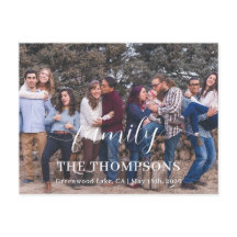 Personalized Family Photo Favours Keepsake Gifts
