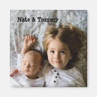 Personalized Family Photo Fridge Magnet