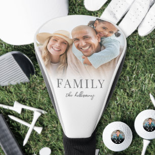 Personalized Family Photo Golf Head Cover