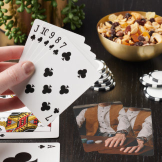 Personalized Family Photo Keepsake Deck Playing Cards