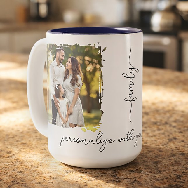 Personalized Family Photo Keepsake Gift Mug (Creator Uploaded)