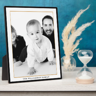 Personalized Family Photo Keepsake Gift Plaque