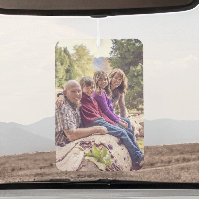 Personalized Family Photo Keepsake Memorable Gift Air Freshener (Creator Uploaded)