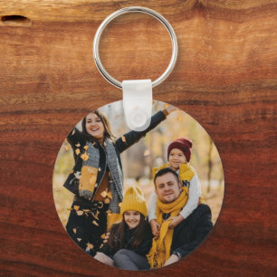 Personalized Family Photo Keychain