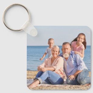 Personalized Family Photo Keychain